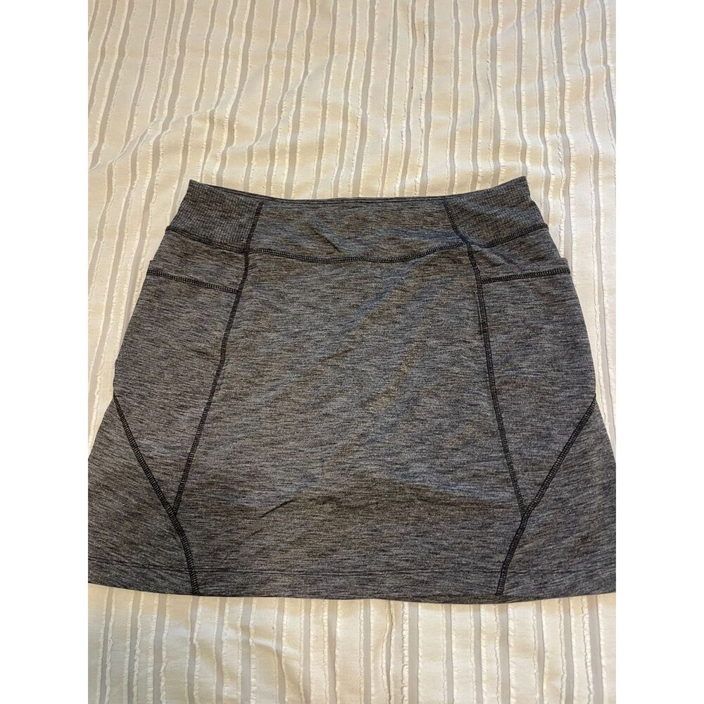 Athleta Heathered Grey Athletic Skort Size Large